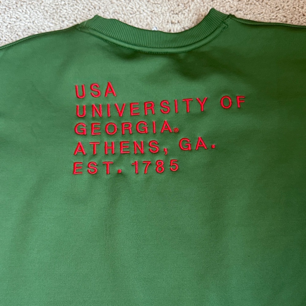 Georgia Nike Crewneck Sideline Sweater - Picture 6 of 7